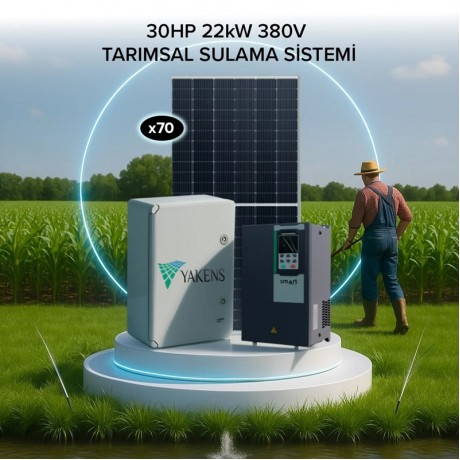 30HP 22kW (380V) TARIMSAL SULAMA SİSTEMİ